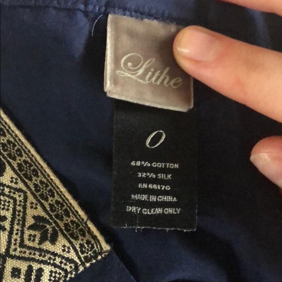 Lithe multicolored blouse - Picture 5 of 5